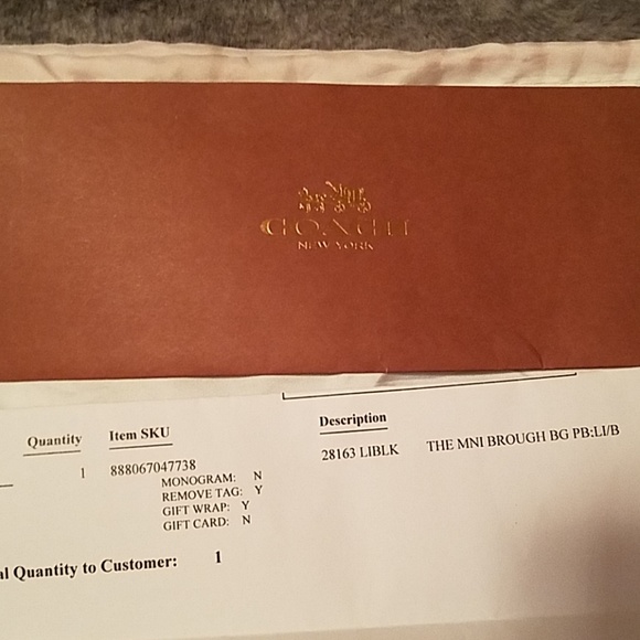 Coach Mini Borough Bag!!! - Picture 4 of 4